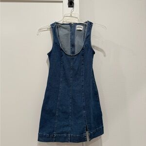 Show Me Your MuMu Dark Blue Mini Dress